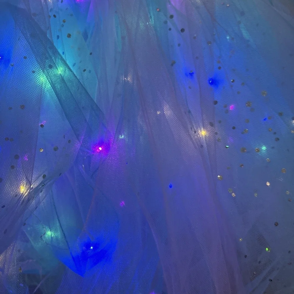 Mermaid Tutu‎ Dress for Girls, Size 5-8 Light up for Halloween Birthday  Party